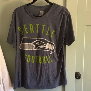 NFL Team Apparel Dark Blue Tee with White Logo